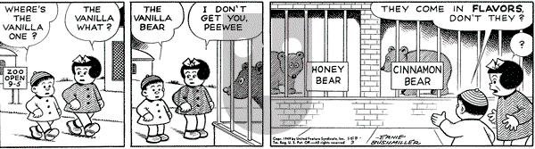 Nancy on Thursday February 3, 1949 Comic Strip