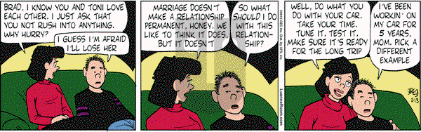 Luann on Saturday February 13, 2010 Comic Strip