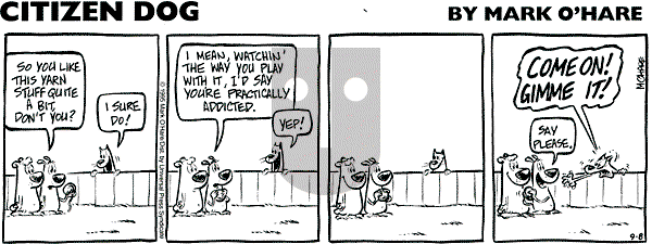 Citizen Dog on Thursday August 21, 2025 Comic Strip