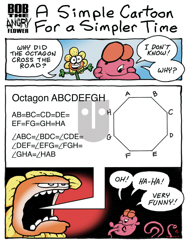 Bob the Angry Flower on Monday October 21, 2024 Comic Strip