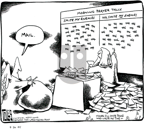 Tom Toles on Tuesday April 26, 2005 Comic Strip