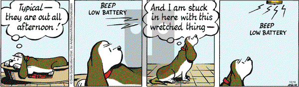 Fred Basset on Friday October 18, 2019 Comic Strip