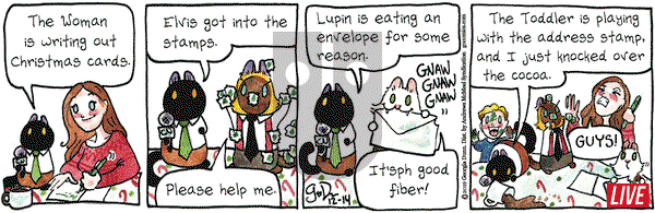 Breaking Cat News on Saturday December 14, 2019 Comic Strip