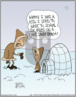 The Flying McCoys on Tuesday March 3, 2015 Comic Strip