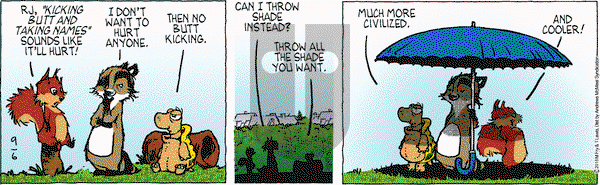 Over the Hedge on Thursday September 6, 2018 Comic Strip