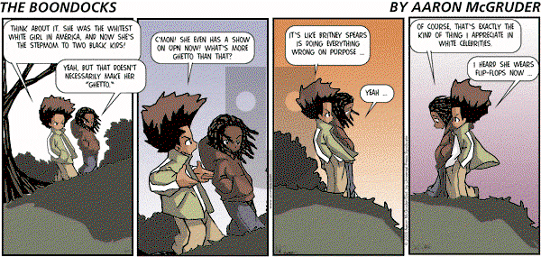 The Boondocks on Sunday January 6, 2013 Comic Strip