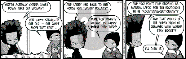 The Boondocks on Thursday June 19, 2014 Comic Strip