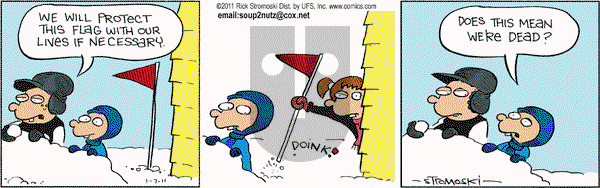Soup to Nutz - Old on Friday January 7, 2011 Comic Strip