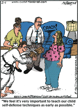 Close to Home on Wednesday February 1, 2017 Comic Strip