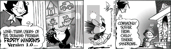 Rose is Rose on Wednesday November 12, 2003 Comic Strip