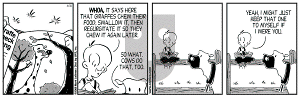Cow and Boy Classics - Friday June 30, 2006 Comic Strip
