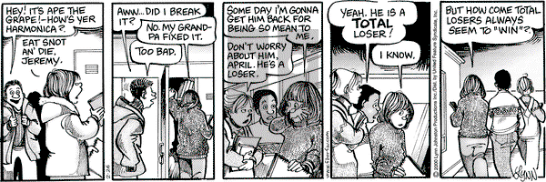 For Better or For Worse on Saturday February 26, 2000 Comic Strip