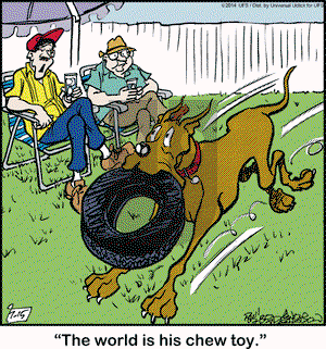 Marmaduke on Tuesday July 15, 2014 Comic Strip