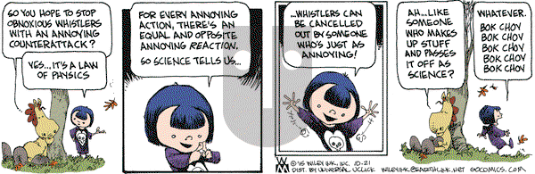 Non Sequitur on Wednesday October 21, 2015 Comic Strip