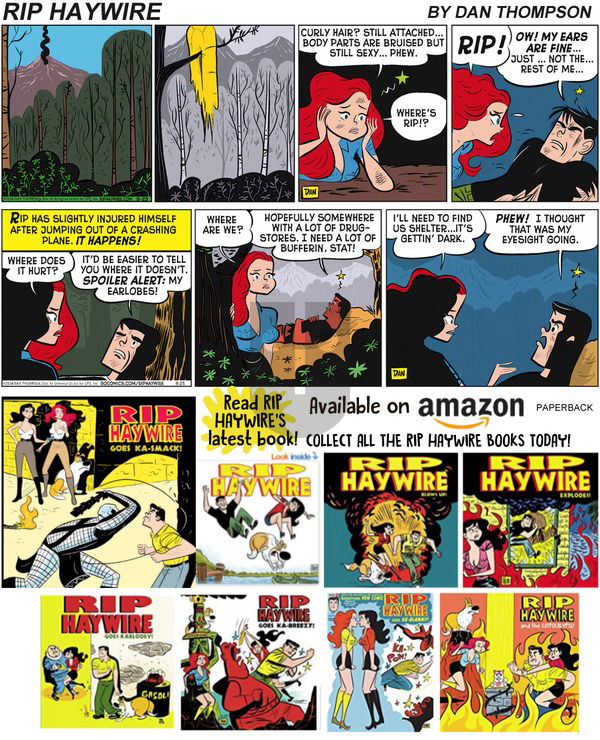 Rip Haywire on Sunday September 29, 2019 Comic Strip