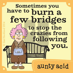 Aunty Acid on Tuesday February 11, 2014 Comic Strip