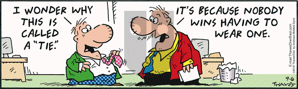 Frank and Ernest on Thursday September 6, 2018 Comic Strip