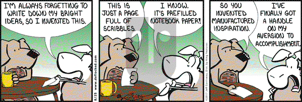 DeFlocked on Friday August 25, 2017 Comic Strip