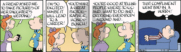 Drabble on Thursday July 5, 2018 Comic Strip
