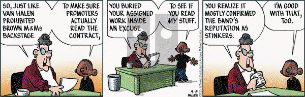 Frazz on Friday September 19, 2025 Comic Strip