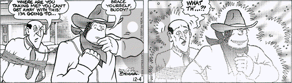 Alley Oop on Tuesday December 4, 2007 Comic Strip