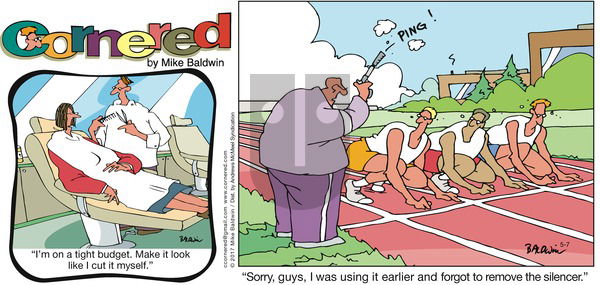Cornered on Sunday May 7, 2017 Comic Strip