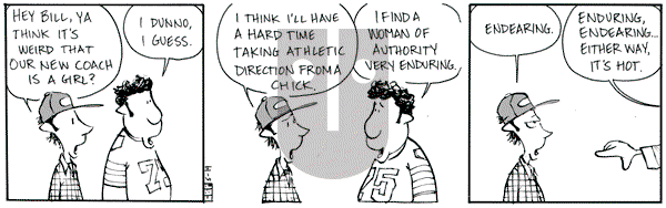 Barkeater Lake on Wednesday July 11, 2007 Comic Strip