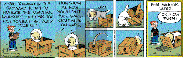 Red and Rover on Wednesday July 8, 2015 Comic Strip