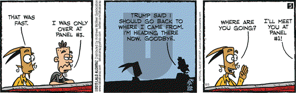 La Cucaracha on Monday August 5, 2019 Comic Strip