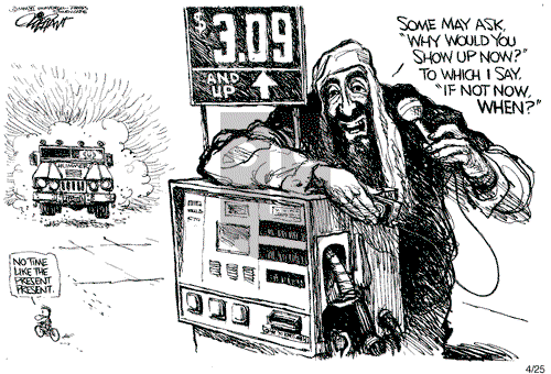 Pat Oliphant on Tuesday April 25, 2006 Comic Strip