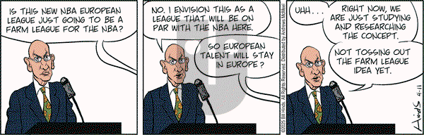 Tank McNamara on Friday April 11, 2025 Comic Strip