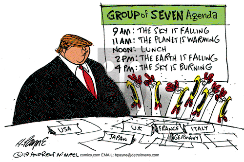 Henry Payne on Wednesday August 28, 2019 Comic Strip
