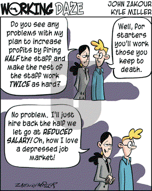 Working Daze on Thursday February 19, 2004 Comic Strip