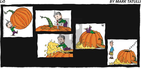 Lio on Sunday October 21, 2018 Comic Strip