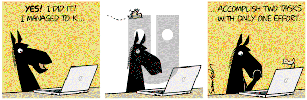 Dark Side of the Horse on Saturday May 26, 2018 Comic Strip