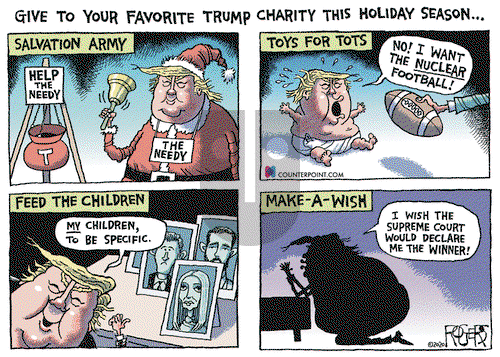 Rob Rogers on Wednesday December 9, 2020 Comic Strip