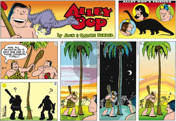 Alley Oop on Sunday June 1, 2003 Comic Strip