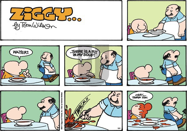 Ziggy on Sunday October 1, 2017 Comic Strip