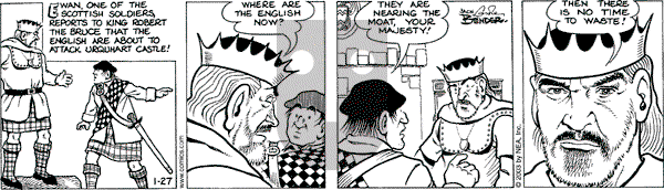 Alley Oop on Monday January 27, 2003 Comic Strip