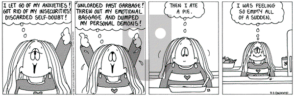 Cathy Classics on Saturday August 3, 1996 Comic Strip