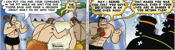Alley Oop on Thursday February 18, 2016 Comic Strip