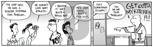 Barkeater Lake on Monday April 23, 2012 Comic Strip