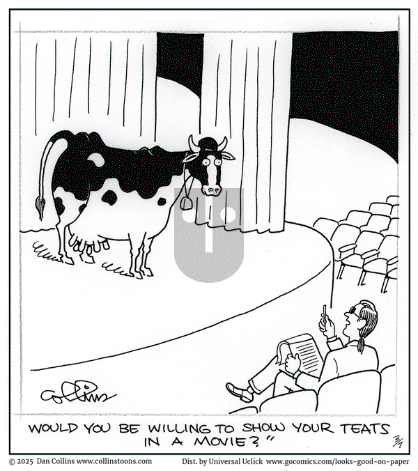 Looks Good on Paper on Friday March 7, 2025 Comic Strip