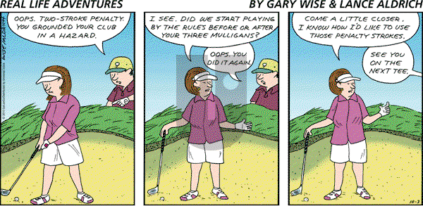 Real Life Adventures on Sunday October 3, 2010 Comic Strip