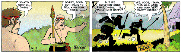 Alley Oop on Saturday December 19, 2009 Comic Strip