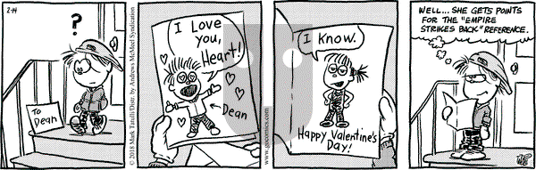 Heart of the City on Wednesday February 14, 2018 Comic Strip