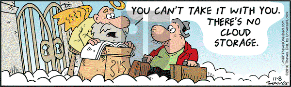 Frank and Ernest on Tuesday November 8, 2016 Comic Strip