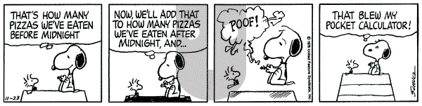 Peanuts on Thursday November 23, 1978 Comic Strip