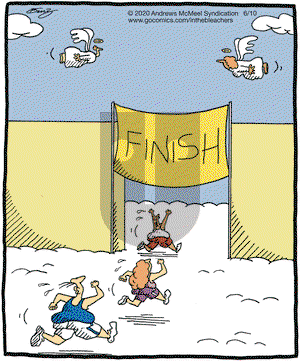 In the Bleachers on Wednesday June 10, 2020 Comic Strip
