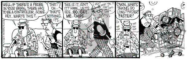 Monty on Wednesday January 24, 2007 Comic Strip